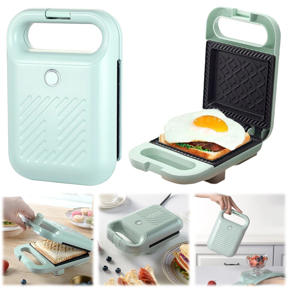 Sanduicheira Elétrica Antiaderente Grill Panini Press Compacta - Foto 11