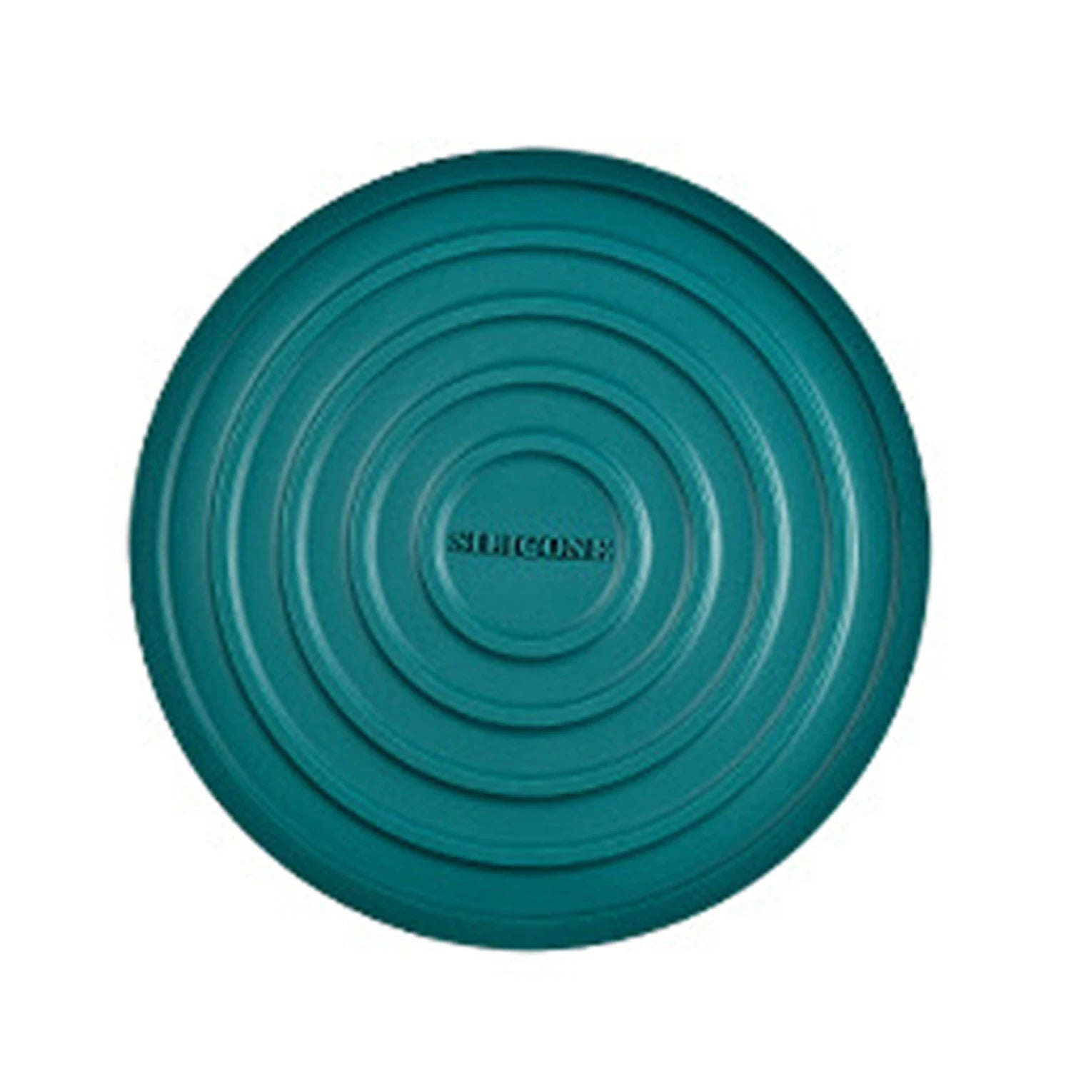 Suporte de silicone para panelas e travessas quentes antiaderente em fundo branco