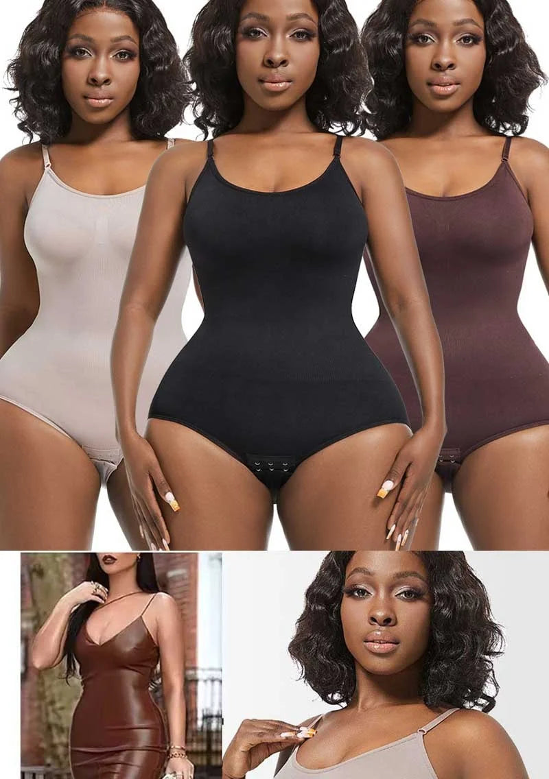 Body Modelador Feminino Redutor Abdômen Alça Ajustável 10