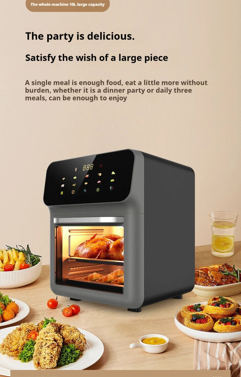 Fritadeira Elétrica Air Fryer 12L com Tela Digital Touch e Sem Óleo - Foto 12