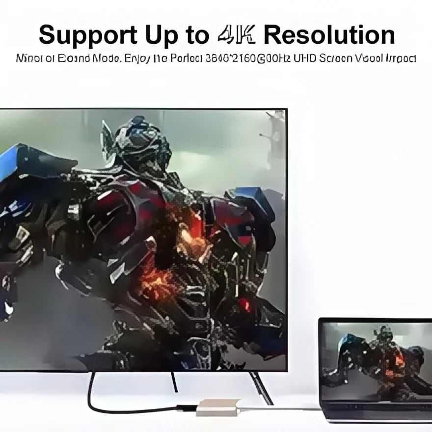 Adaptador USB-C para HDMI 4K com Entrada USB 3.0 e Carga 3