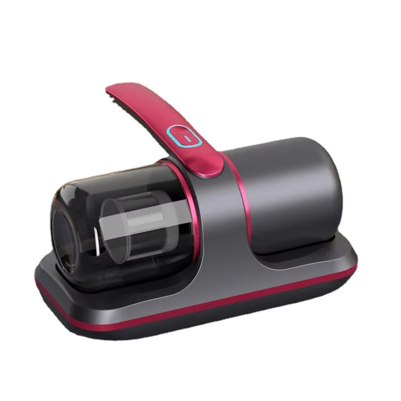 Aspirador de colchão portátil com luz UV 12000Pa em fundo branco