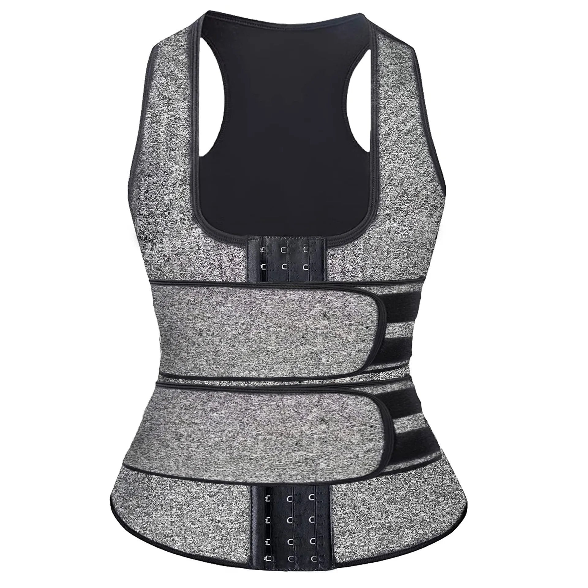Cinta modeladora emagrecedora em neoprene feminina em fundo branco
