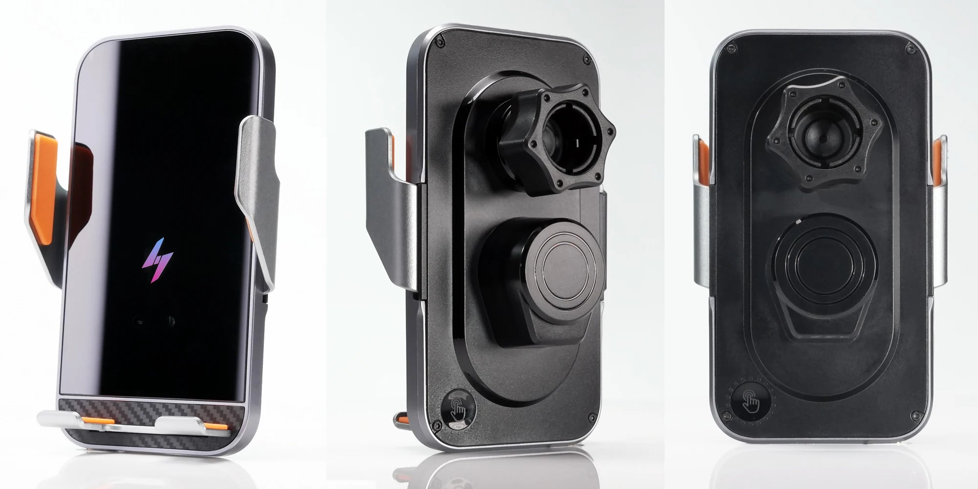 Suporte Veicular para Celular com Carregador Sem Fio Sensor 9