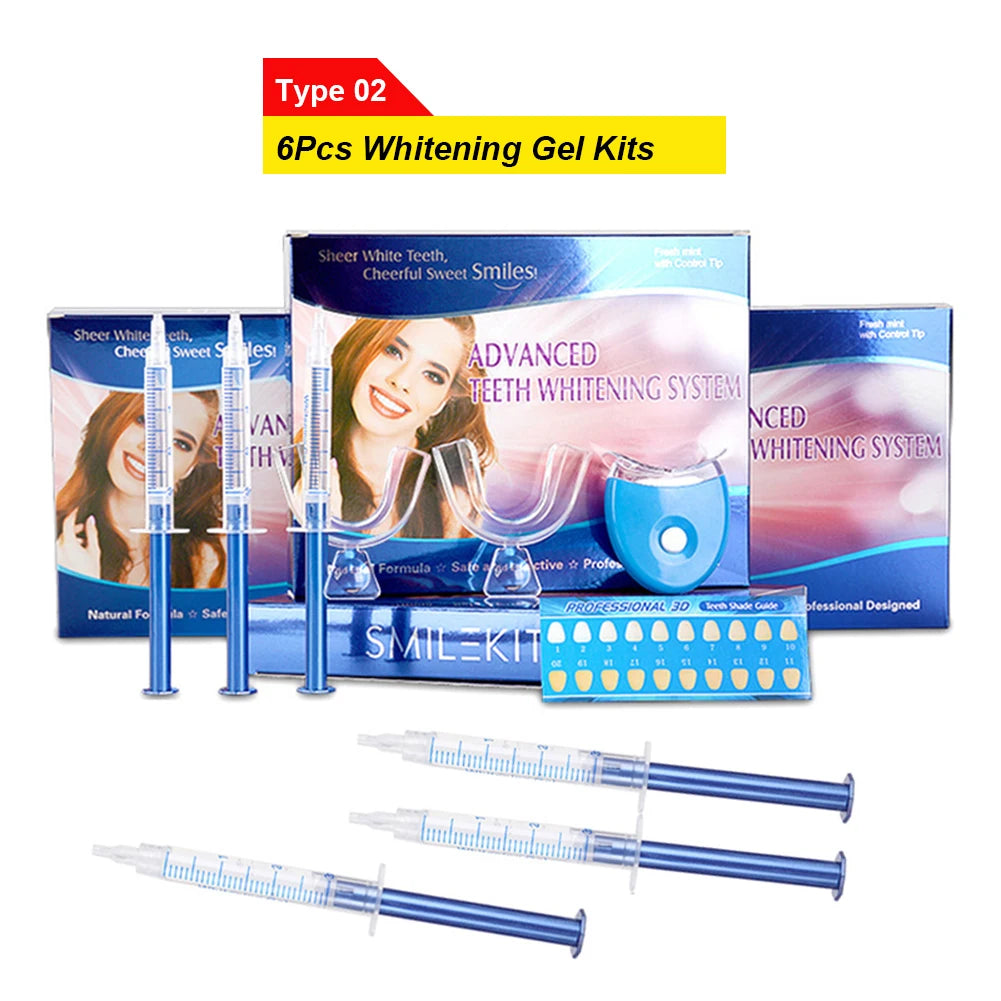 Kit Clareador Dental LED com Gel de Peróxido e Moldeira - Foto 17