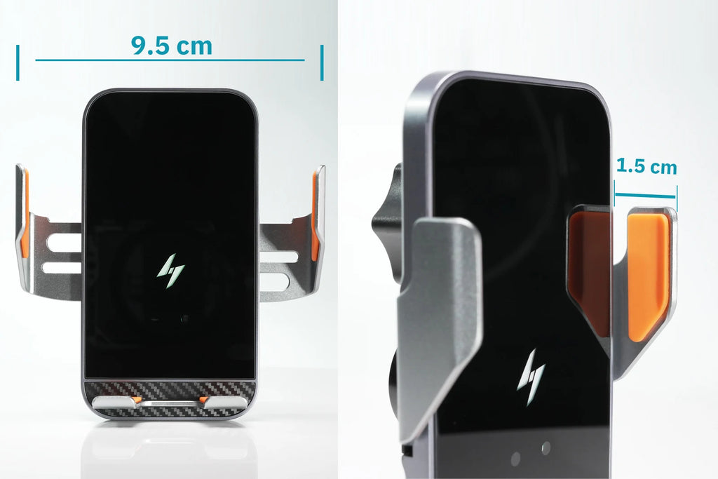Suporte Veicular para Celular com Carregador Sem Fio Sensor - Foto 14