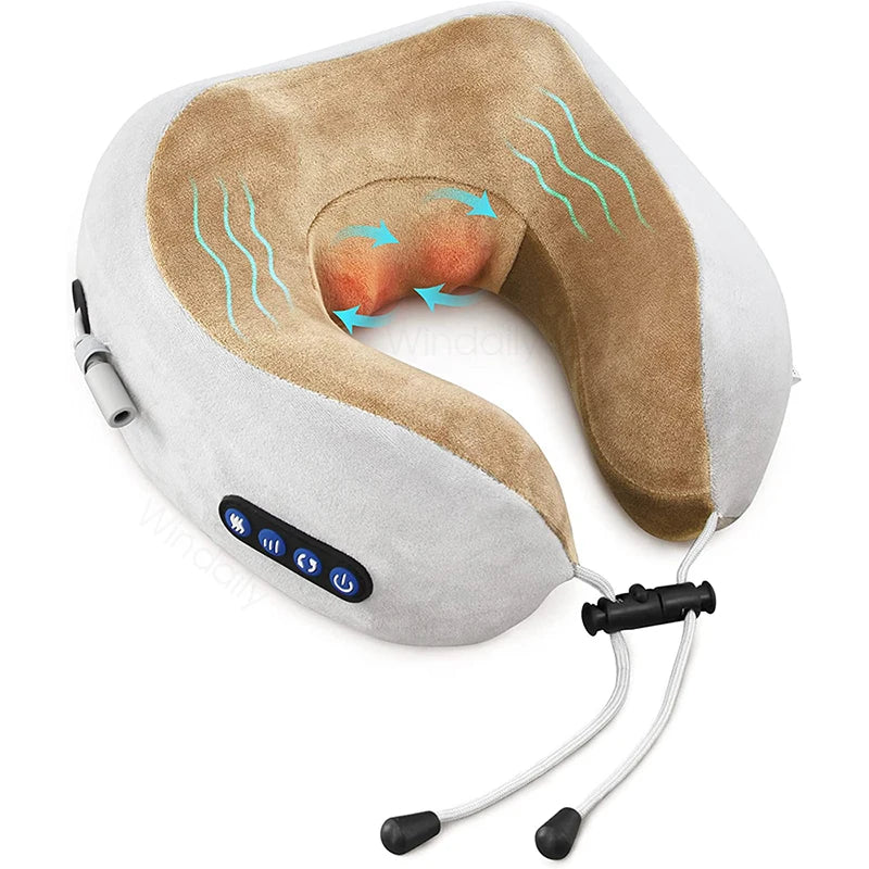 Massageador Elétrico Pescoço Shiatsu com Aquecimento Vibração - foto 21