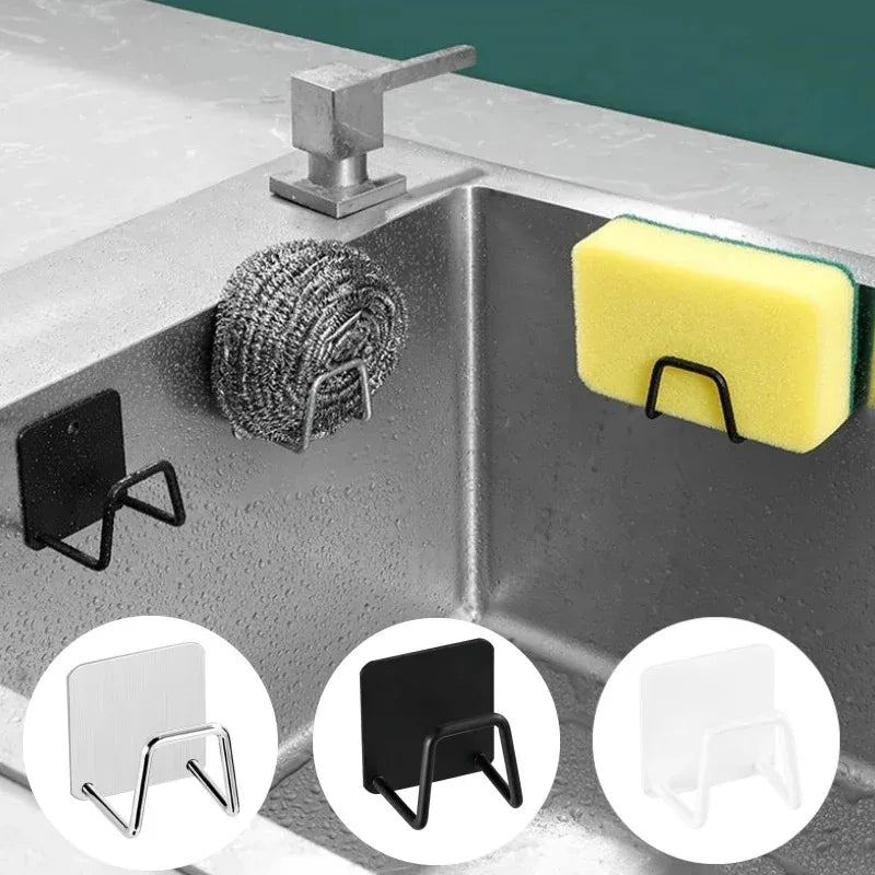 Organizador de Pia de Cozinha Aço Inox Adesivo - Foto 2