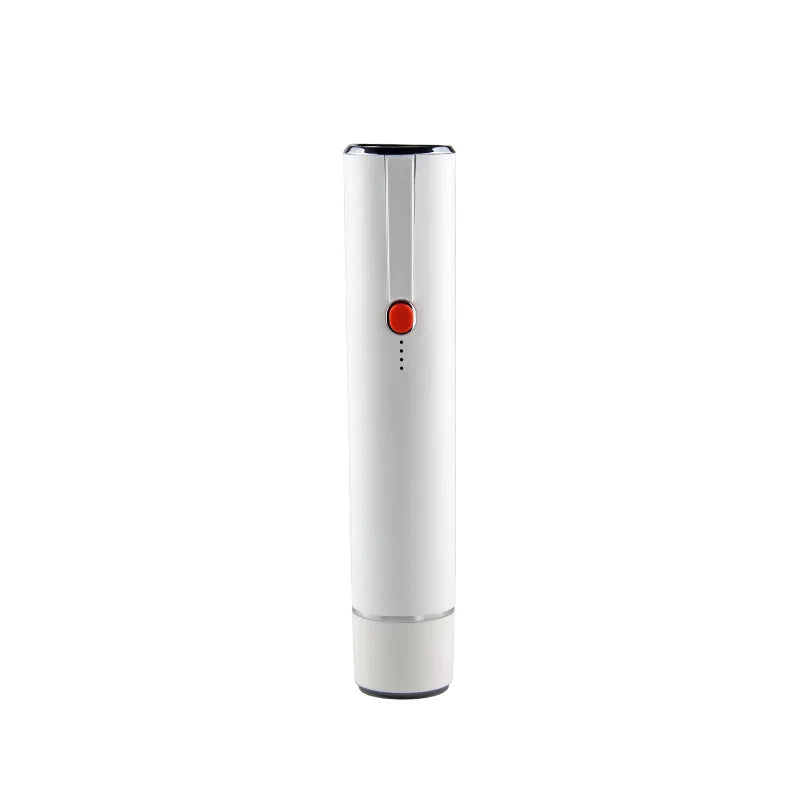 Seladora a vácuo portátil manual elétrica para alimentos em fundo branco