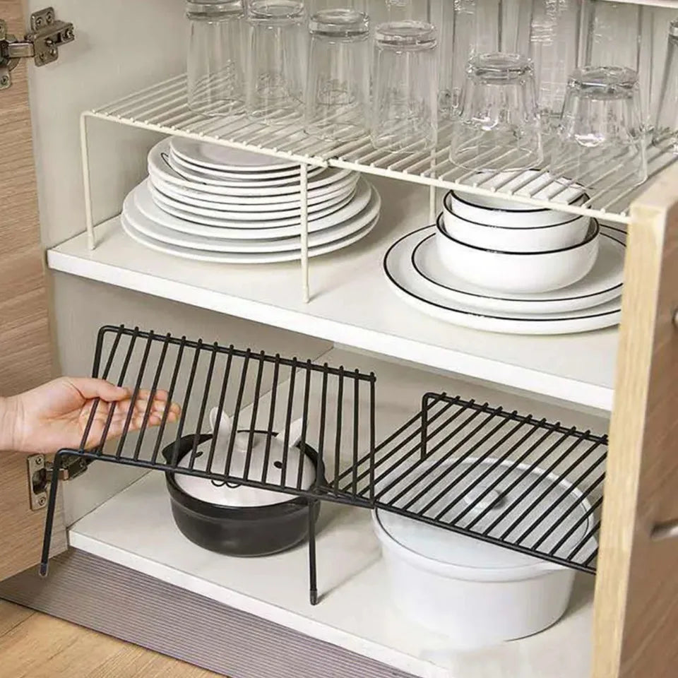 Prateleira Expansível Cozinha Organizador Temperos Dupla Camada 9