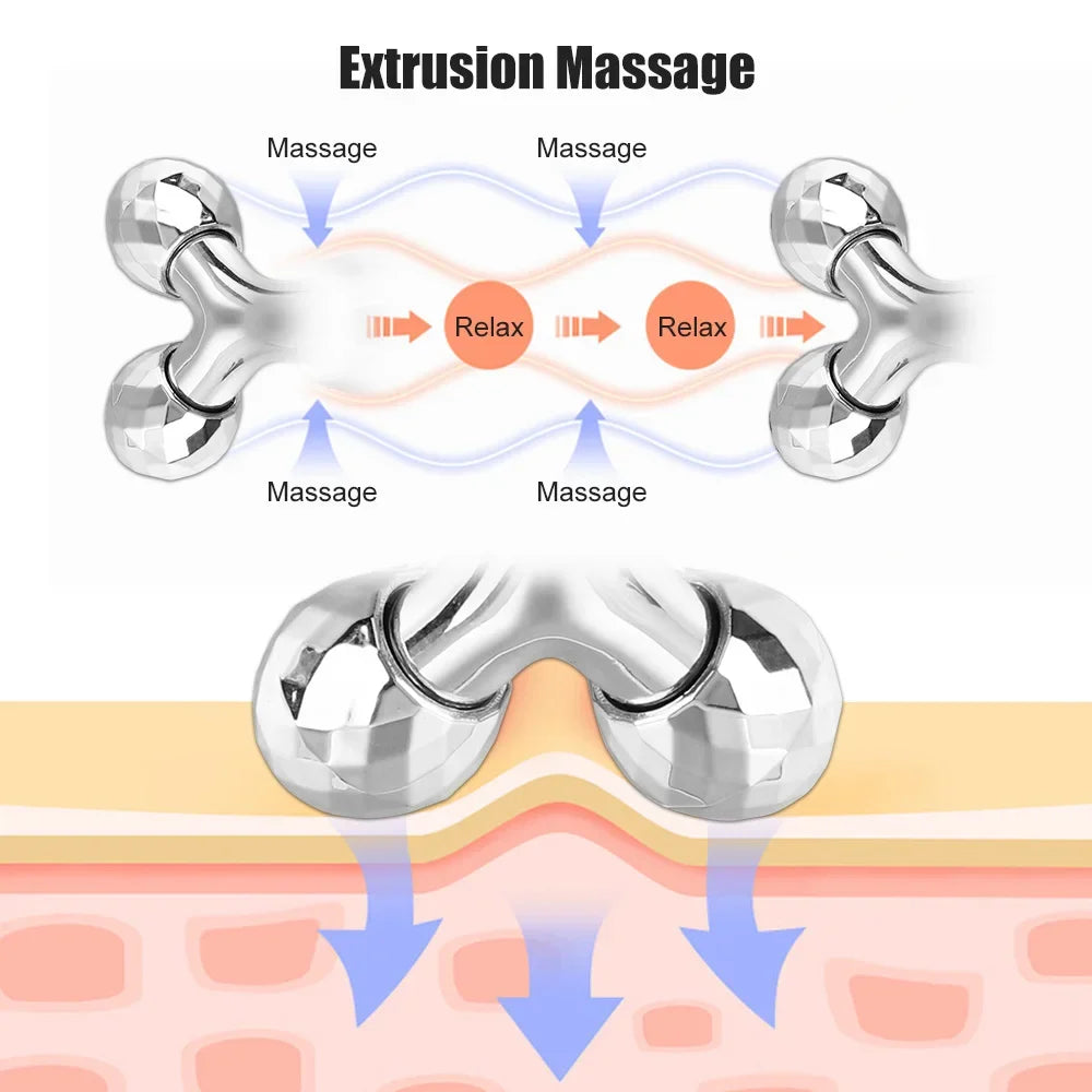 Massageador Facial 4D Giratório Lifting e Antirrugas - foto 21