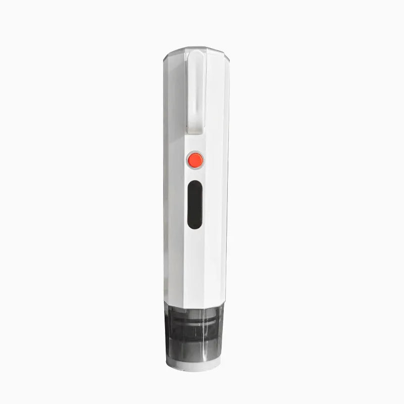 Seladora a vácuo portátil manual elétrica para alimentos em fundo branco