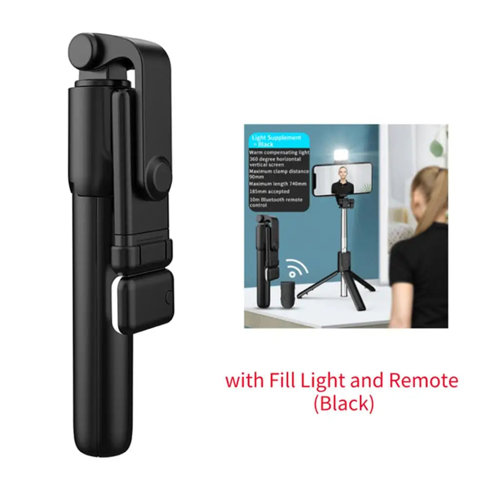 Tripé Selfie Bluetooth com Controle Remoto e Luz LED Ring - foto 23