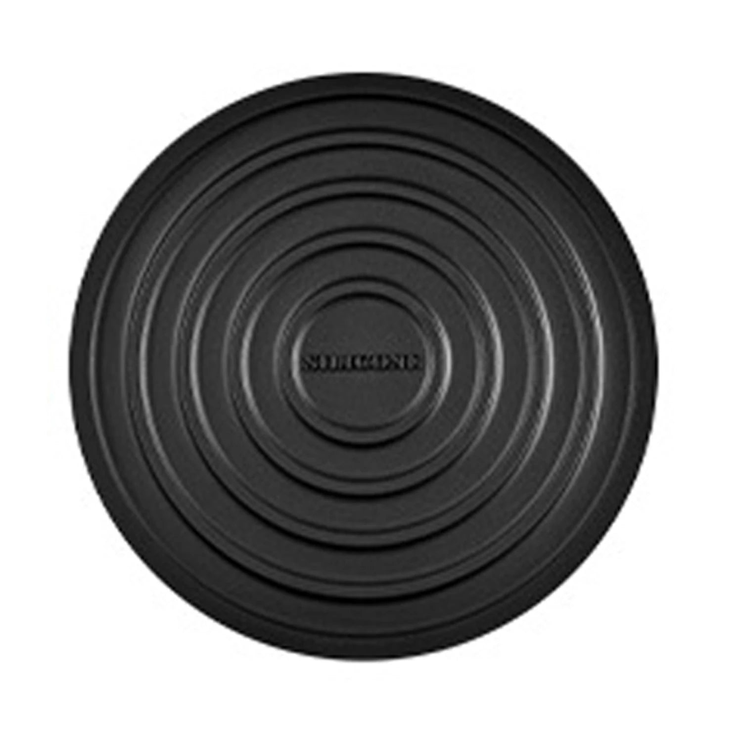 Suporte de silicone para panelas e travessas quentes antiaderente em fundo branco
