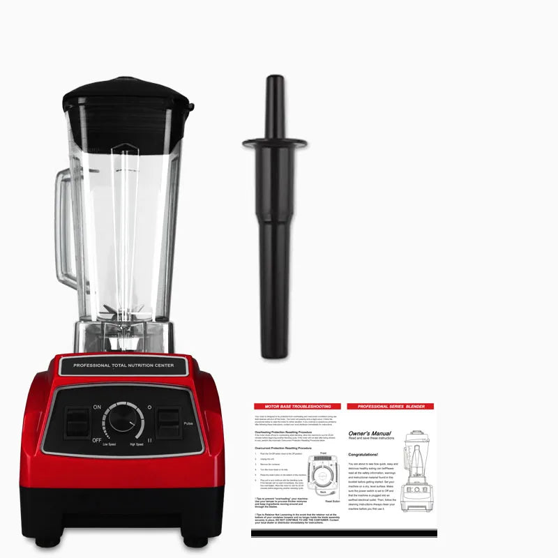 Liquidificador Profissional 2200W Copo 2L Sem BPA para Sucos e Smoothies - Foto 16