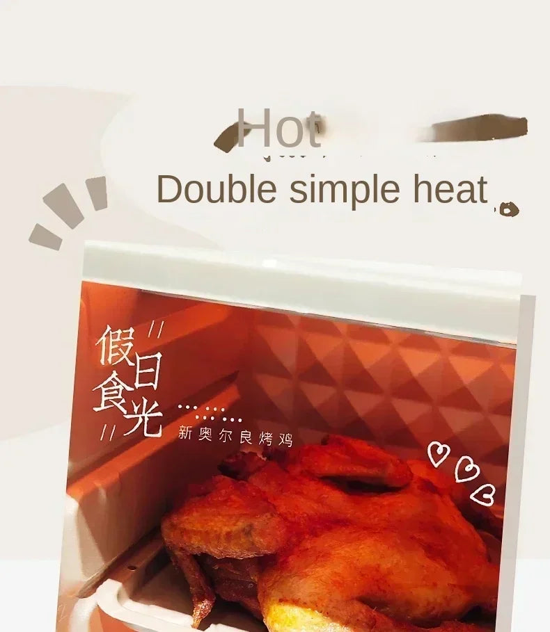 Forno Elétrico Retrô 12L Multifuncional com Timer e Controle de Temperatura - Foto 12