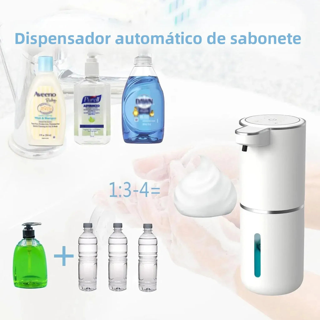 Dispenser Automático de Sabonete Líquido Sensor Touchless 5