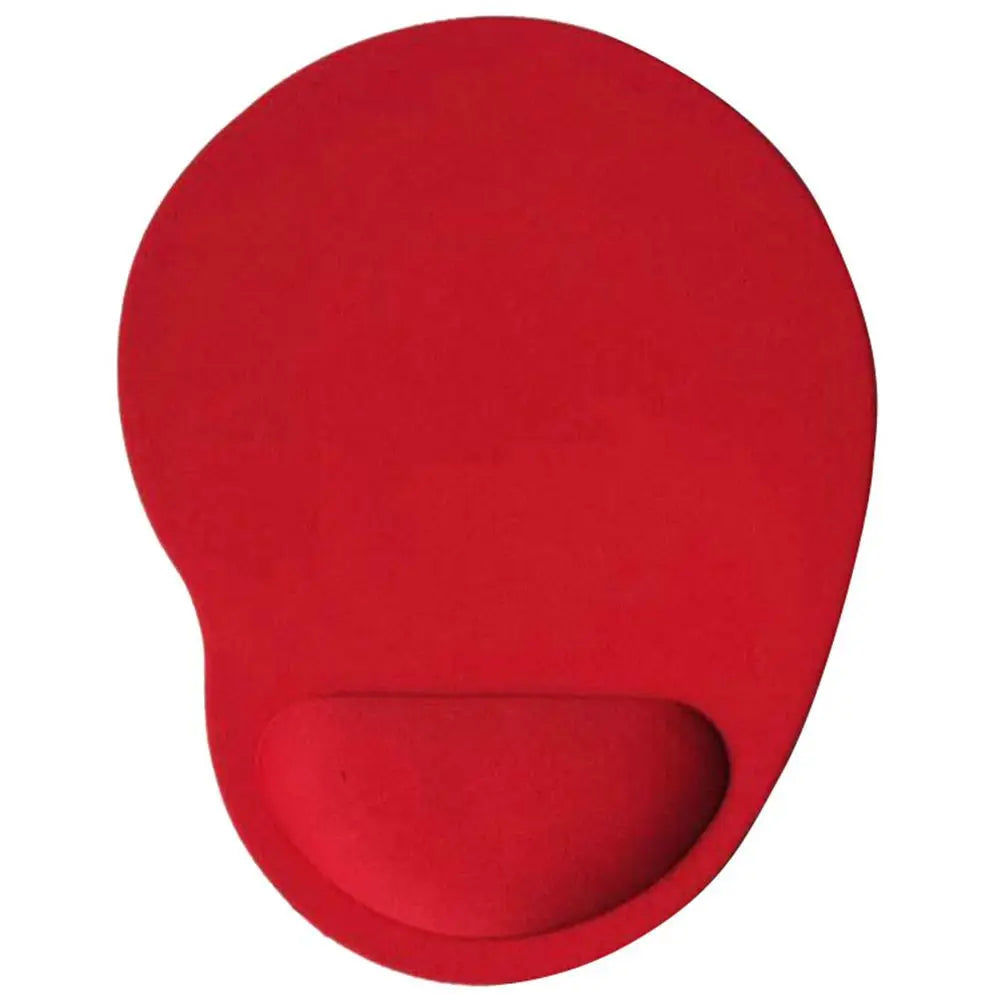 Mouse pad ergonômico com apoio de pulso em gel em fundo branco
