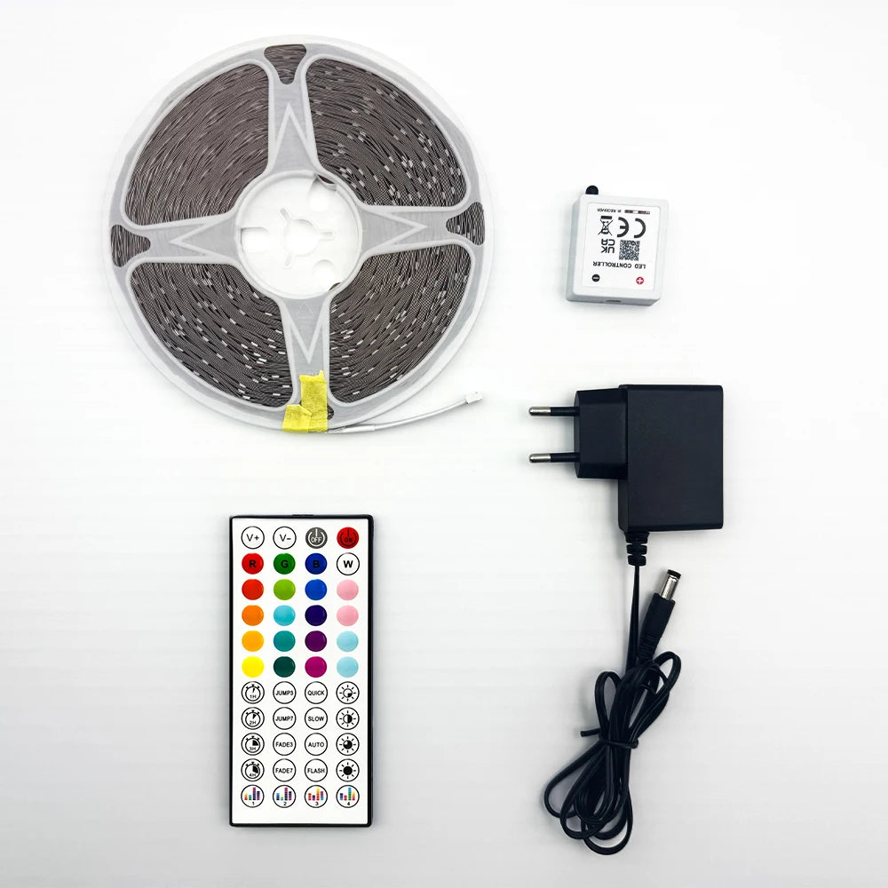 Fita LED RGB 5m Bluetooth Controle App e Música 3