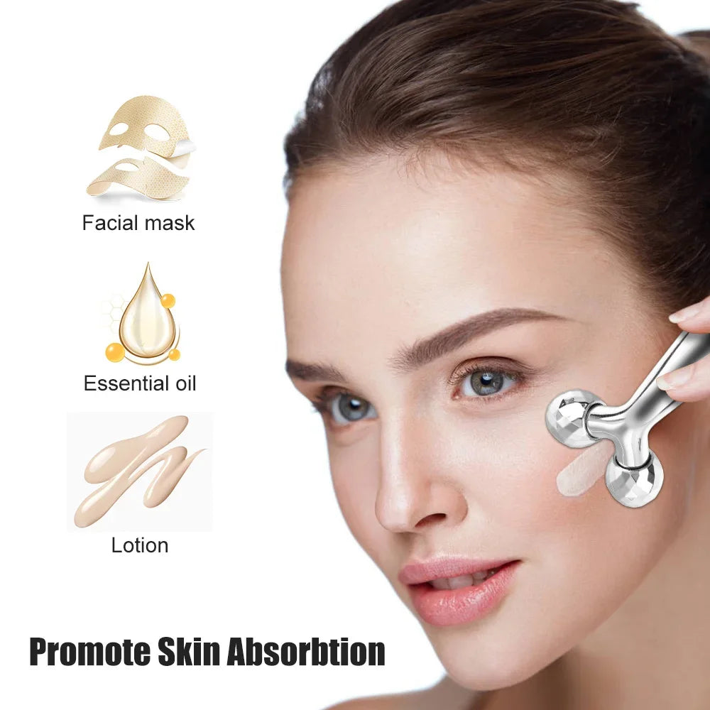 Massageador Facial 4D Giratório Lifting e Antirrugas - foto 22