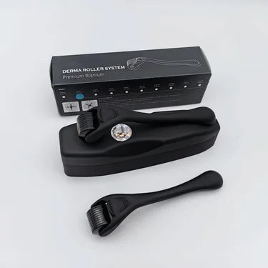 Dermaroller 540 Agulhas Titânio Preto Fosco Skincare - Foto 15