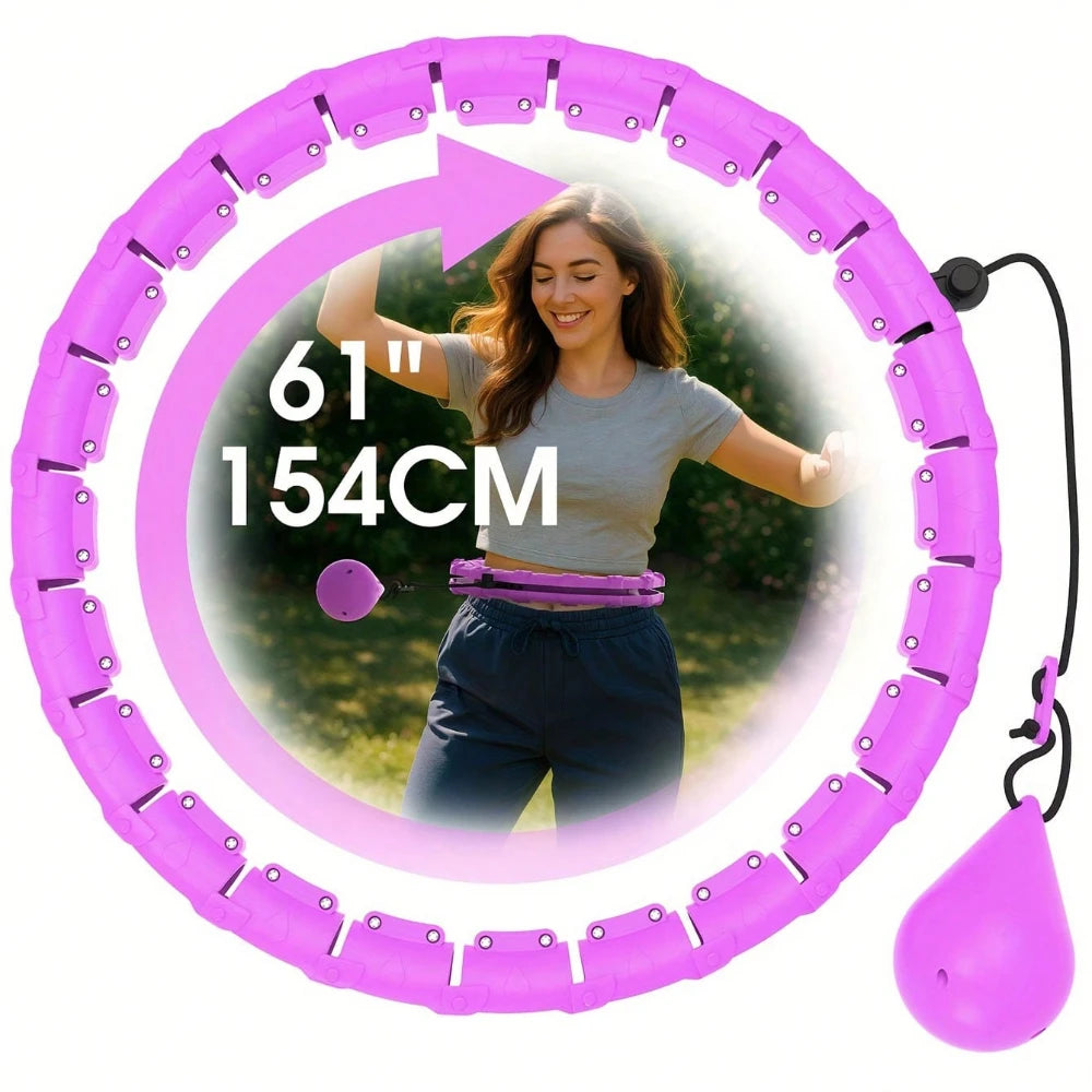 Bambolê Inteligente Ajustável Massageador Abdômen Fitness - Foto 15