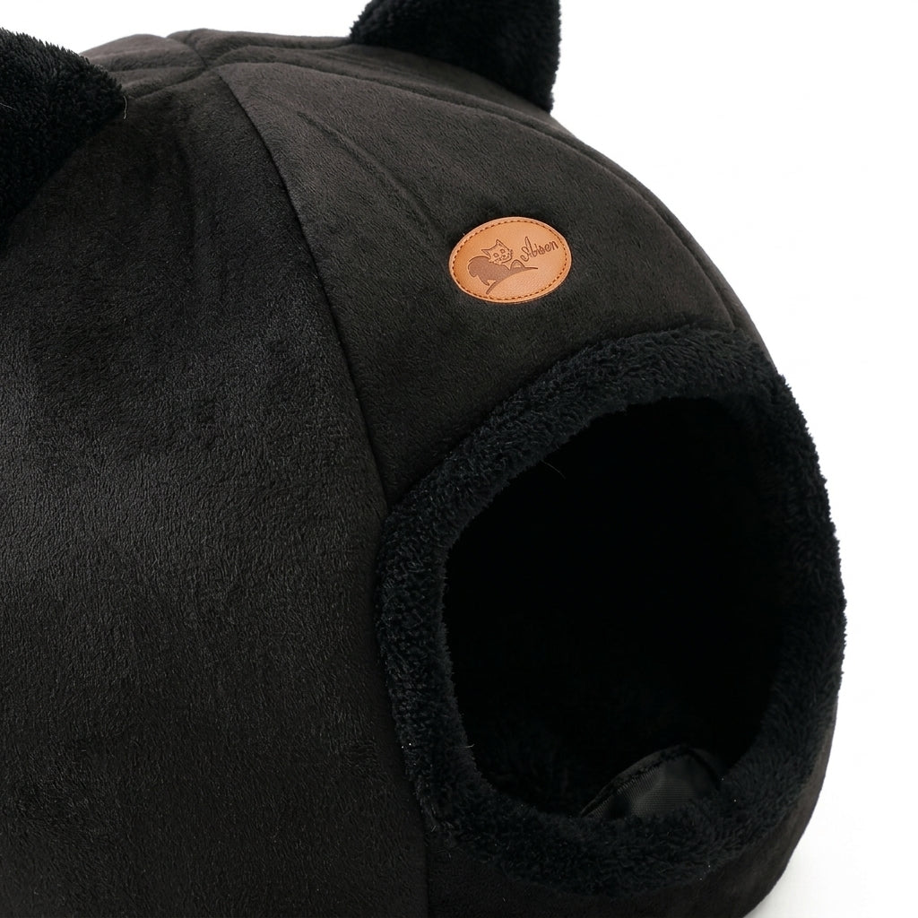 Cama Caverna Formato Gato Antiderrapante Semifechada para Pets - foto 6
