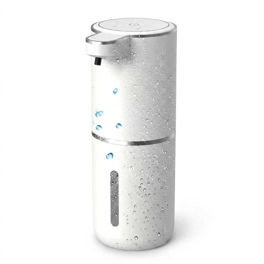 Dispenser Automático de Sabonete Líquido Sensor Touchless em fundo branco