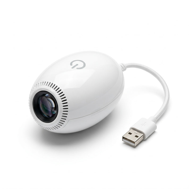 Projetor Galáxia USB Luz Céu Estrelado para Carro e Quarto