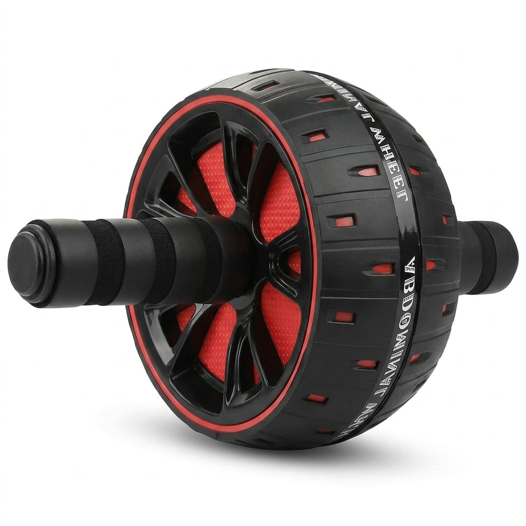 Roda Abdominal Profissional Core Workout Academia em Casa em fundo branco